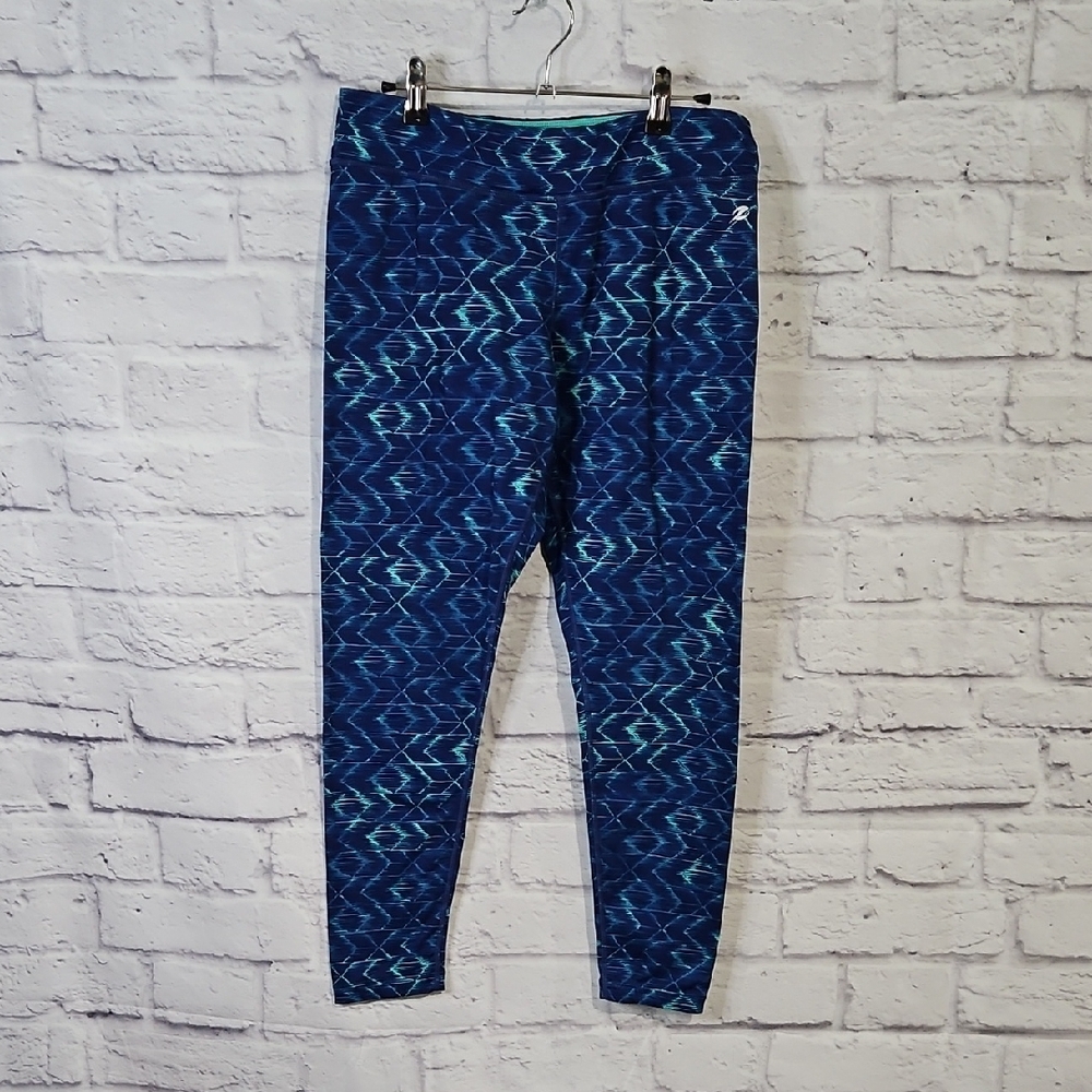 Energy Zone Navy and Aqua Leggings